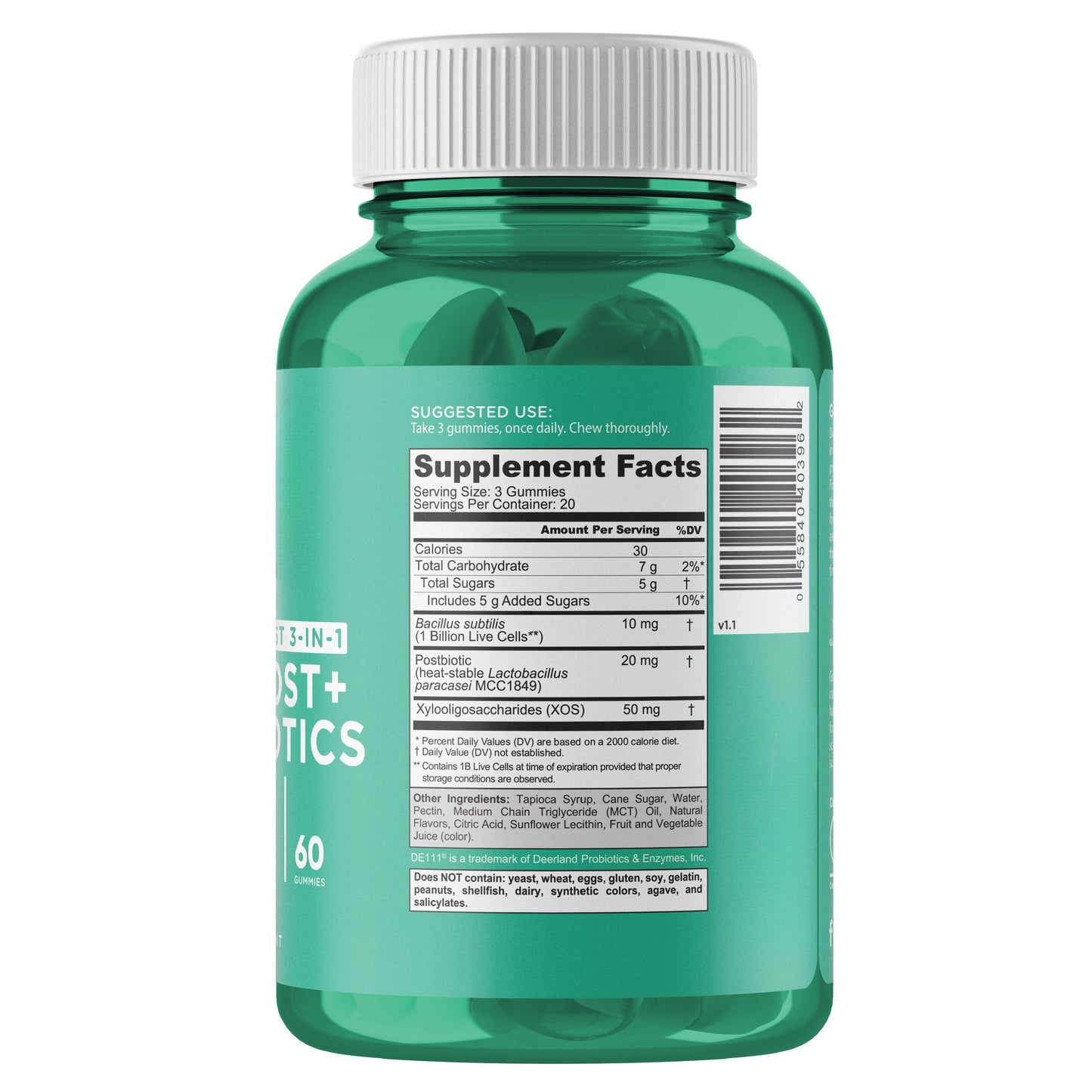 Pre+Post+Probiotics Gummies