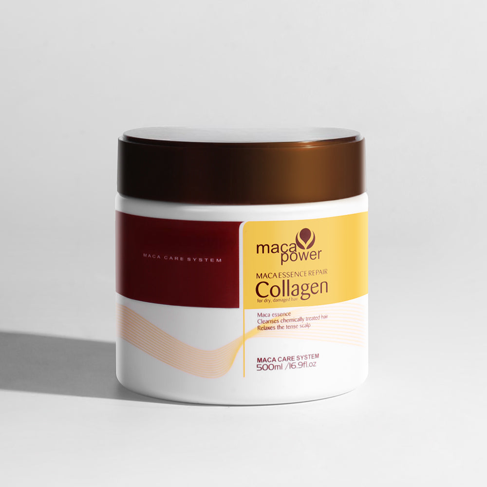 Collagen Hair Mask with Argan Oil – Moisturizing Treatment, 16.9 oz
