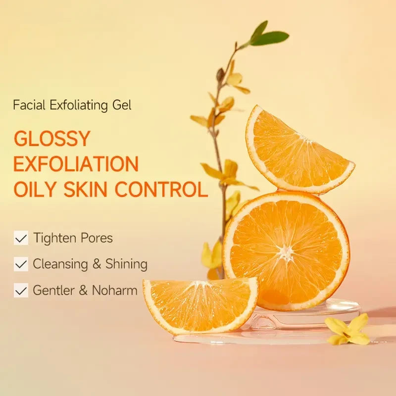 Facial Exfoliating Gel – Orange Enzyme Cleanser
