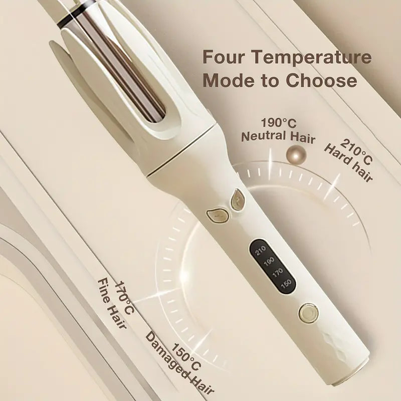 Genai Automatic Hair Curler – 28mm Barrel, 4 Temp Modes & Safety Features