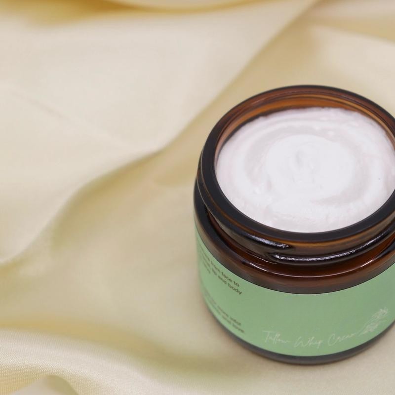 Organic Whipped Tallow Balm – Grass Fed Body Moisturizer, 1.37 oz