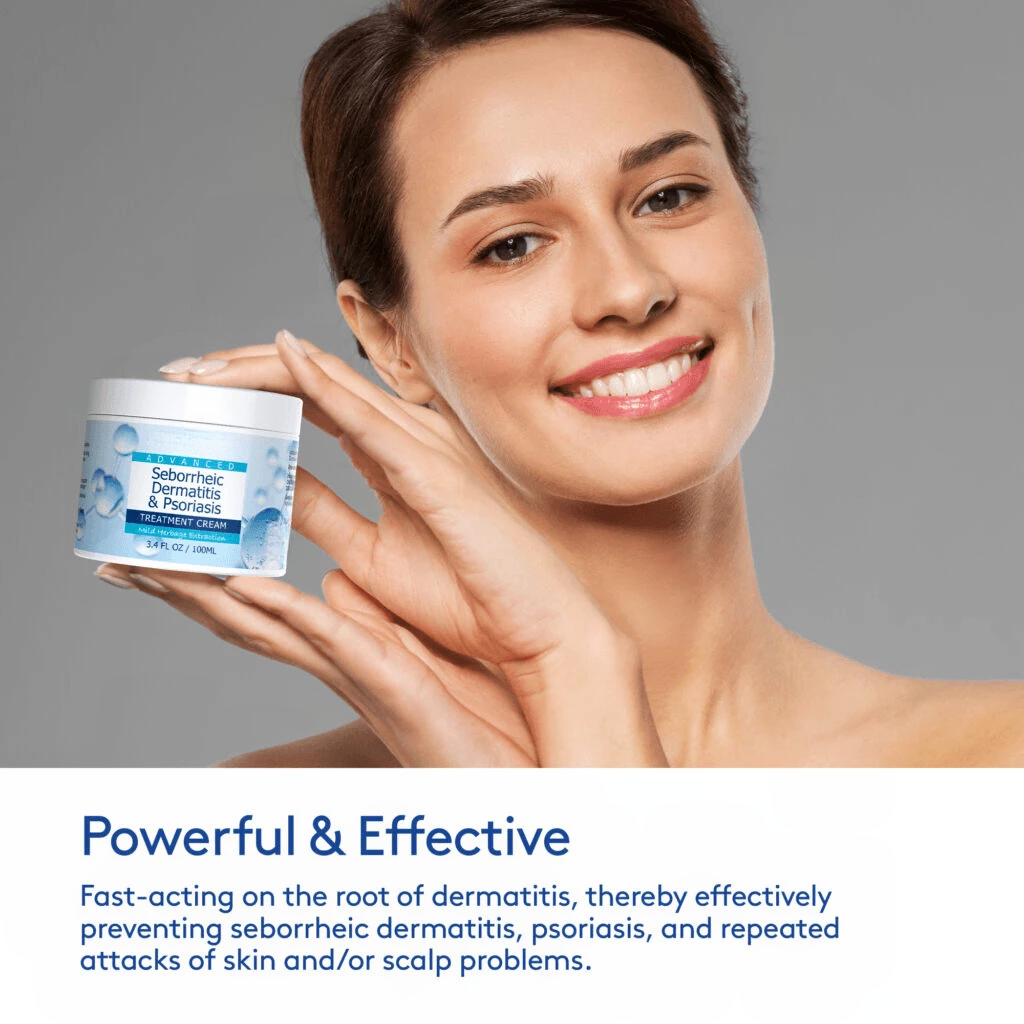 Seborrheic Dermatitis & Psoriasis Cream – Calming Skin Moisturizer