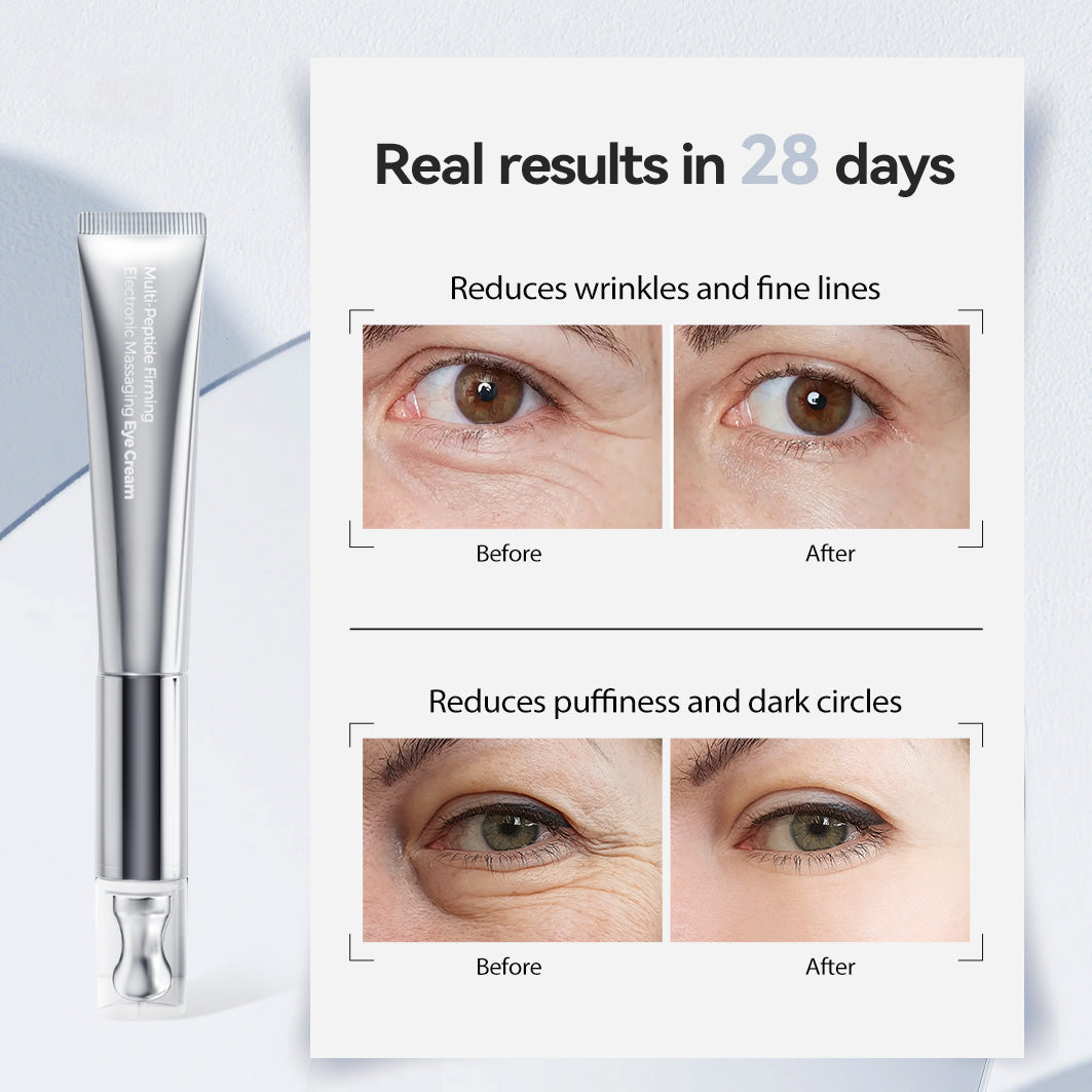 Futura Tech Skin Set - 3% Hyaluronic Acid Serum + Multi-Peptide Firming Eye Massager
