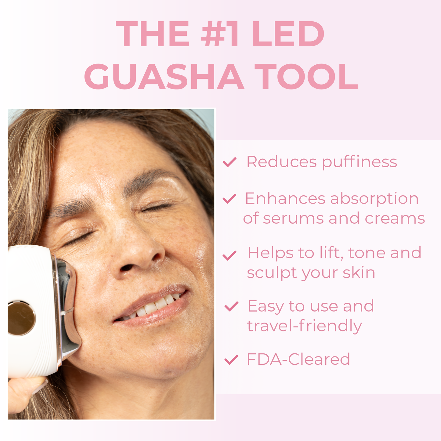 Sculptress Guasha Tool – Cooling & Warming with LED