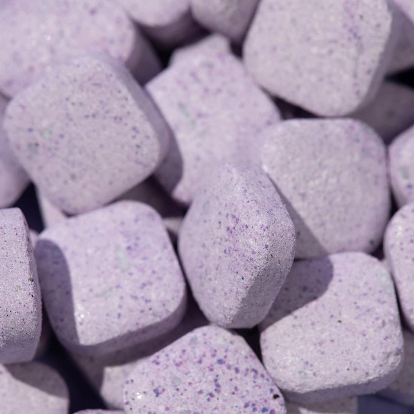 Teeth Whitening Purple Toothpaste Tablets - Minty Fresh Color-Correcting & Surface Stain Removal (30 Tabs, 60-Day Supply)