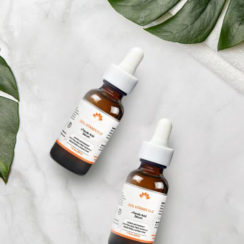 Vitamin C and Hyaluronic Acid Serum + Matrixyl 3000 - Anti-Aging Serum for Collagen Boost & Dark Spot Correction