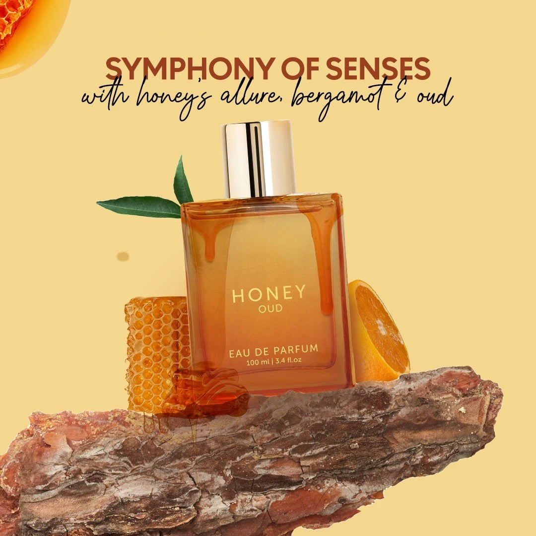 Honey Oud Eau de Parfum – Unisex Luxury Fragrance, 100ml