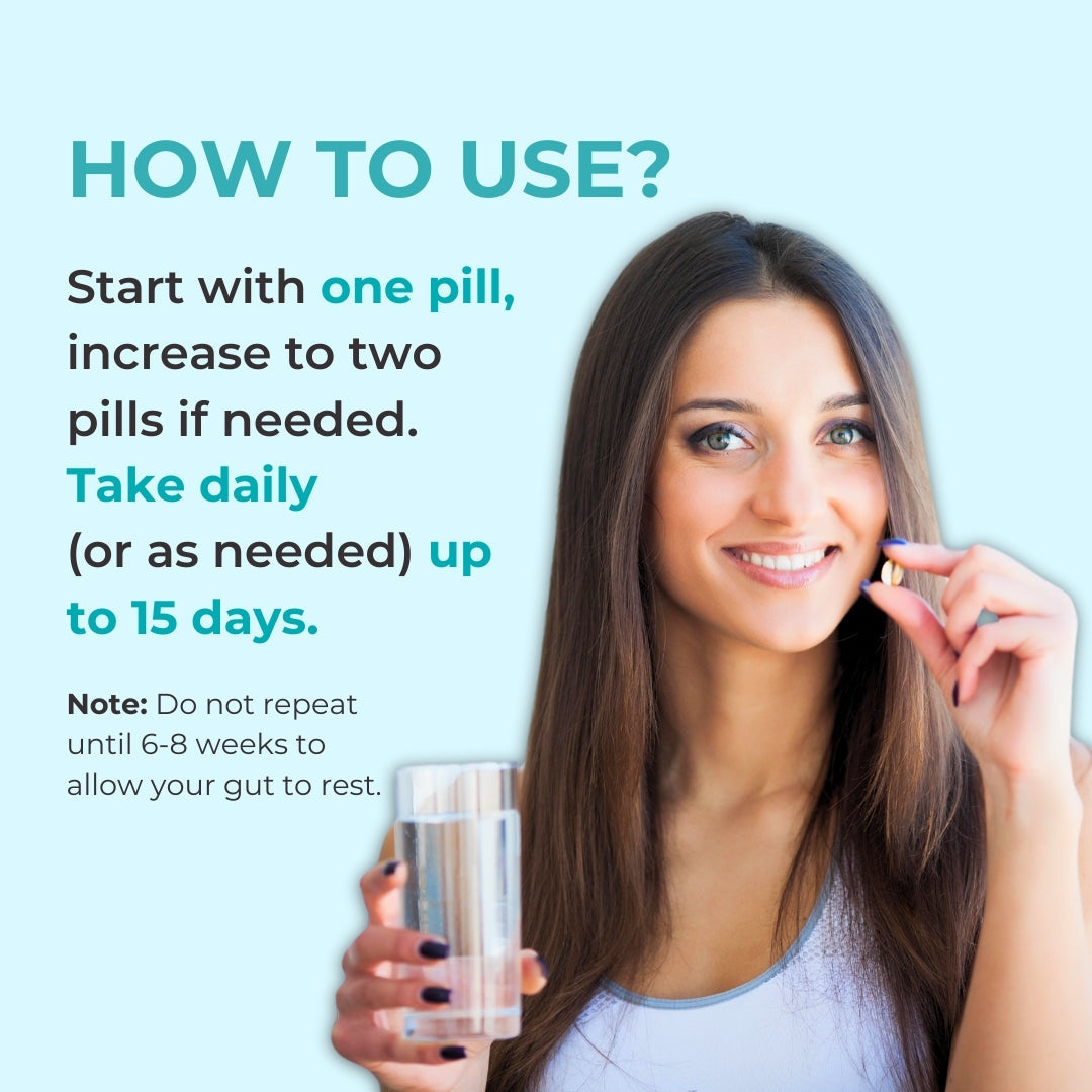 15 Day Cleanse – Herbal Detox Supplement, Caffeine-Free, 30 Ct