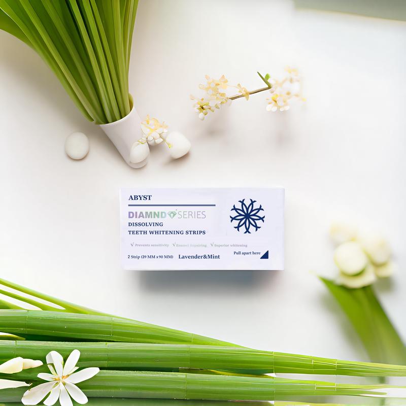 Dissolving Teeth Whitening Strips with Hydroxyapatite - Easy, Enamel-Safe Whitening Solution
