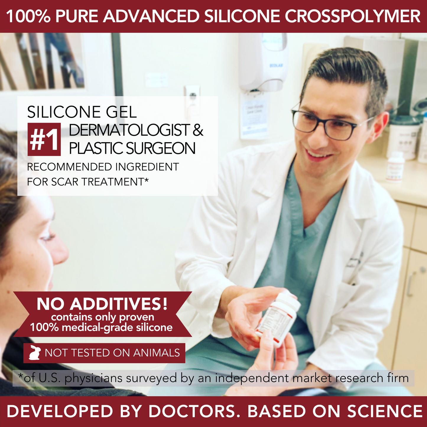 Silicone Scar Gel – Physician Formulated Sheeting, 30g
