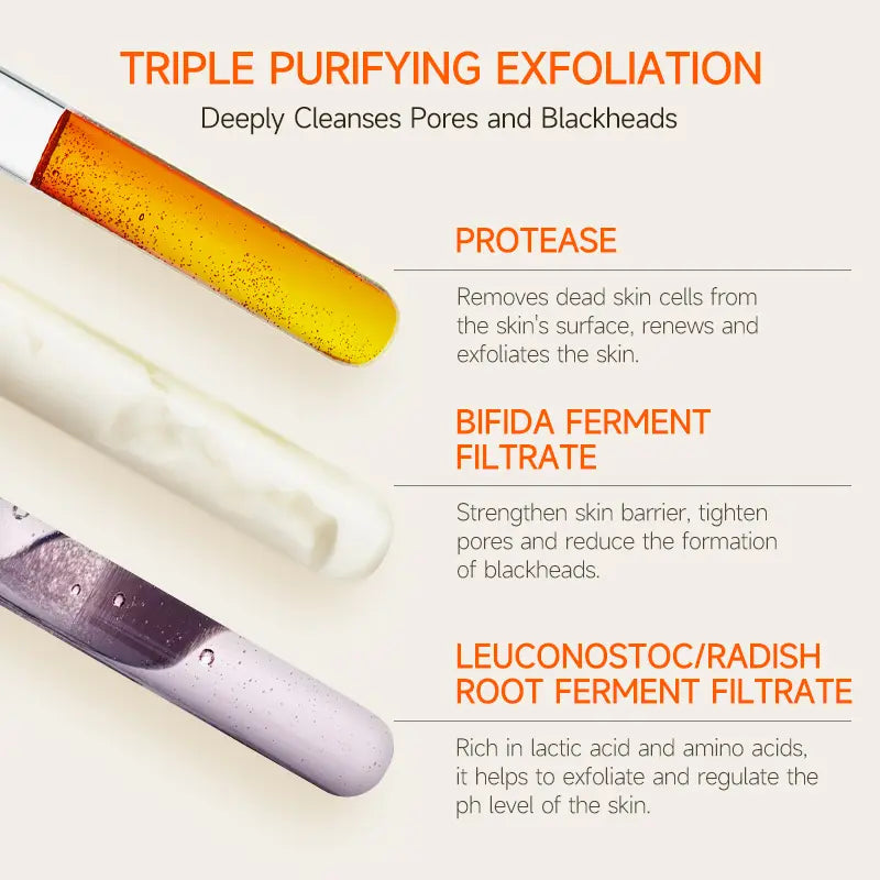Facial Exfoliating Gel – Orange Enzyme Cleanser