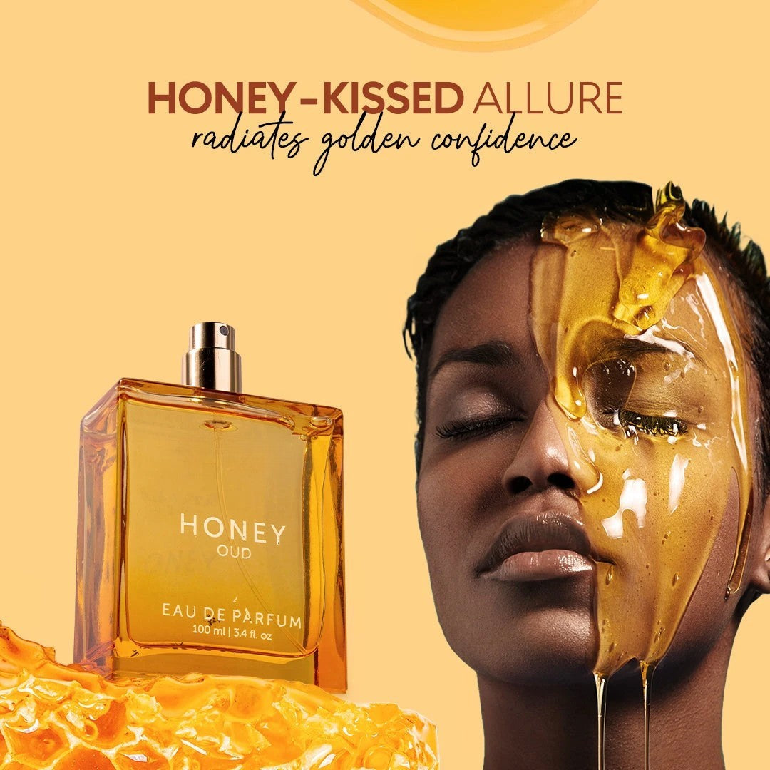 Honey Oud Eau de Parfum – Unisex Luxury Fragrance, 100ml