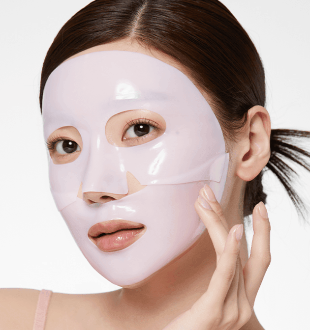 PDRN Pink Collagen Gel Mask (4 Sheets) – Salmon DNA & Pink Glow