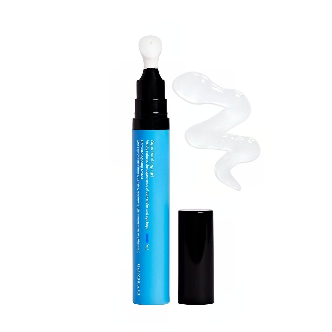 Aqua Bomb Cooling Eye Gel – Caffeine & Hyaluronic Acid, 25 ml