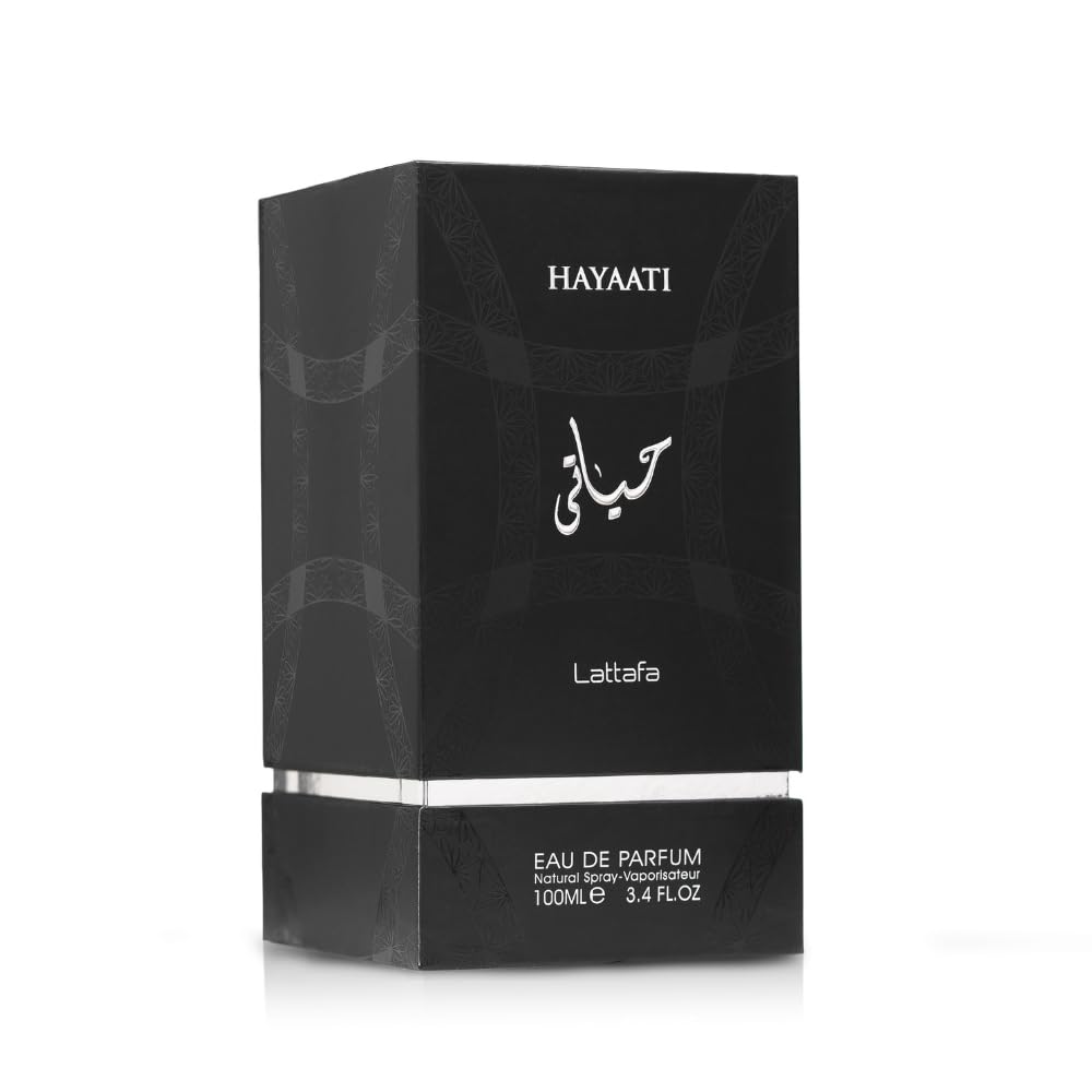 Lattafa Hayaati Eau de Parfum Spray – Unisex Fragrance, 3.4 oz