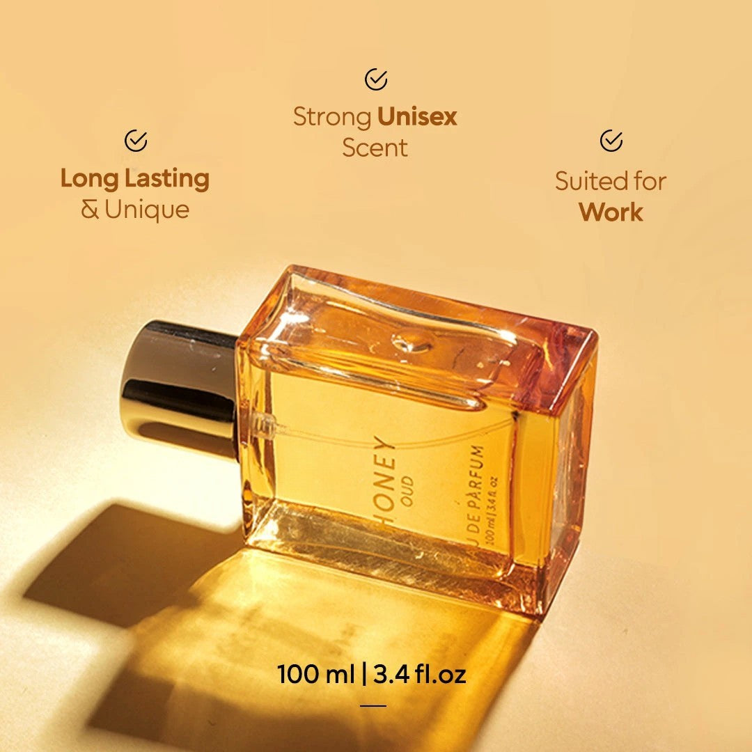 Honey Oud Eau de Parfum – Unisex Luxury Fragrance, 100ml