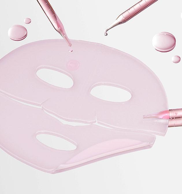 PDRN Pink Collagen Gel Mask (4 Sheets) – Salmon DNA & Pink Glow