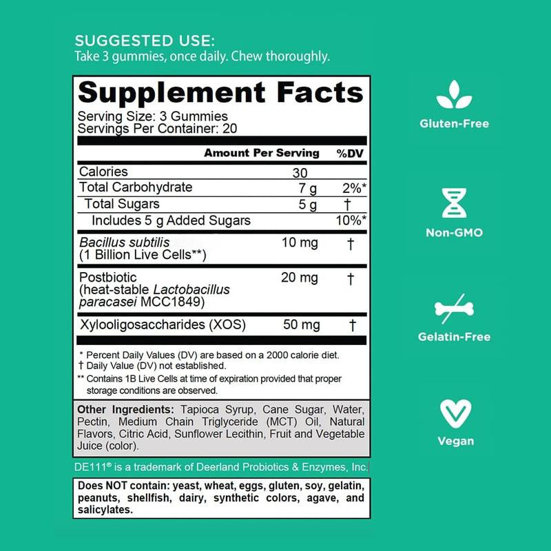 Pre+Post+Probiotics Gummies