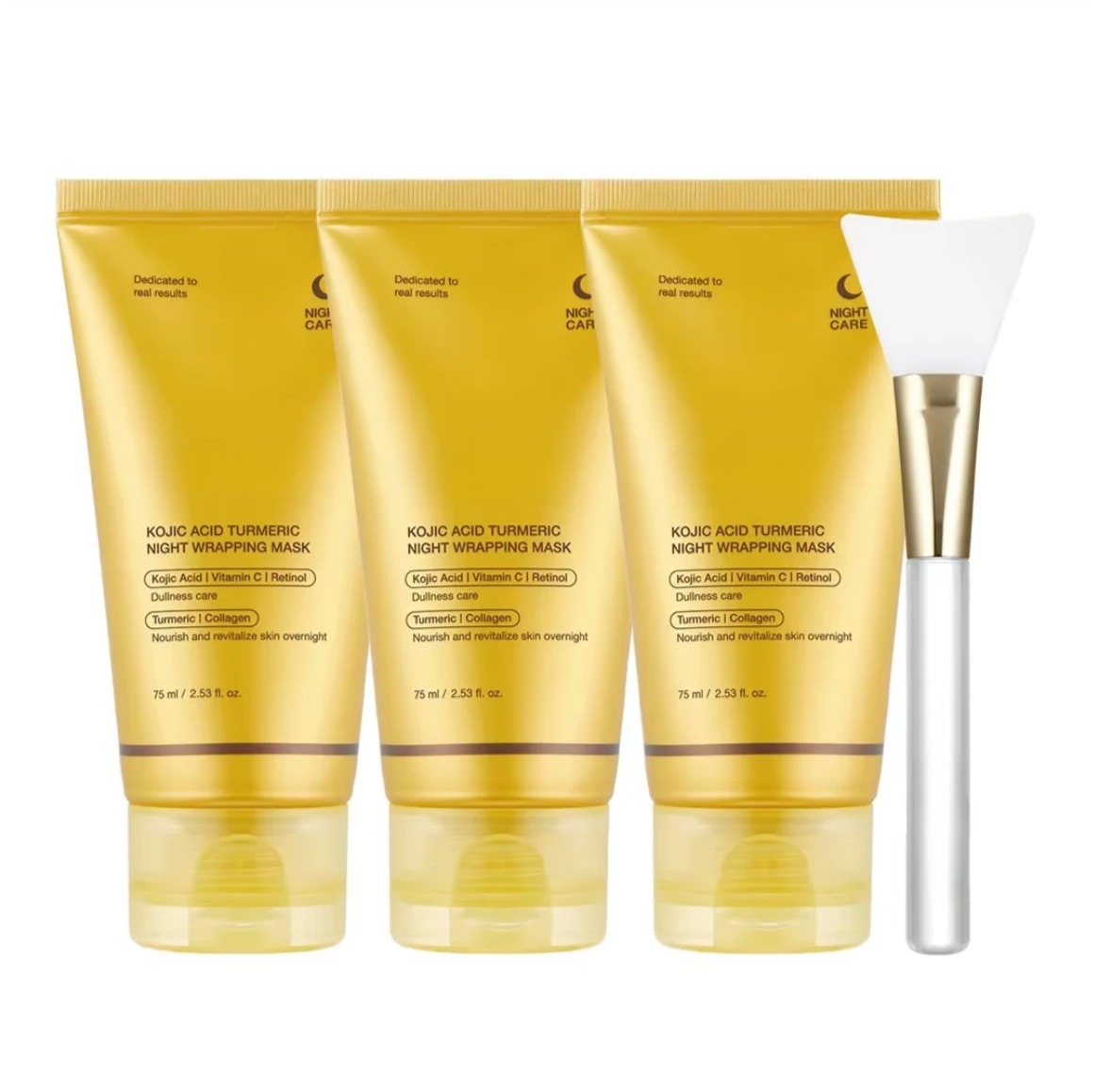 Kojic Acid Turmeric Overnight Peel Off Mask – Korean Skincare