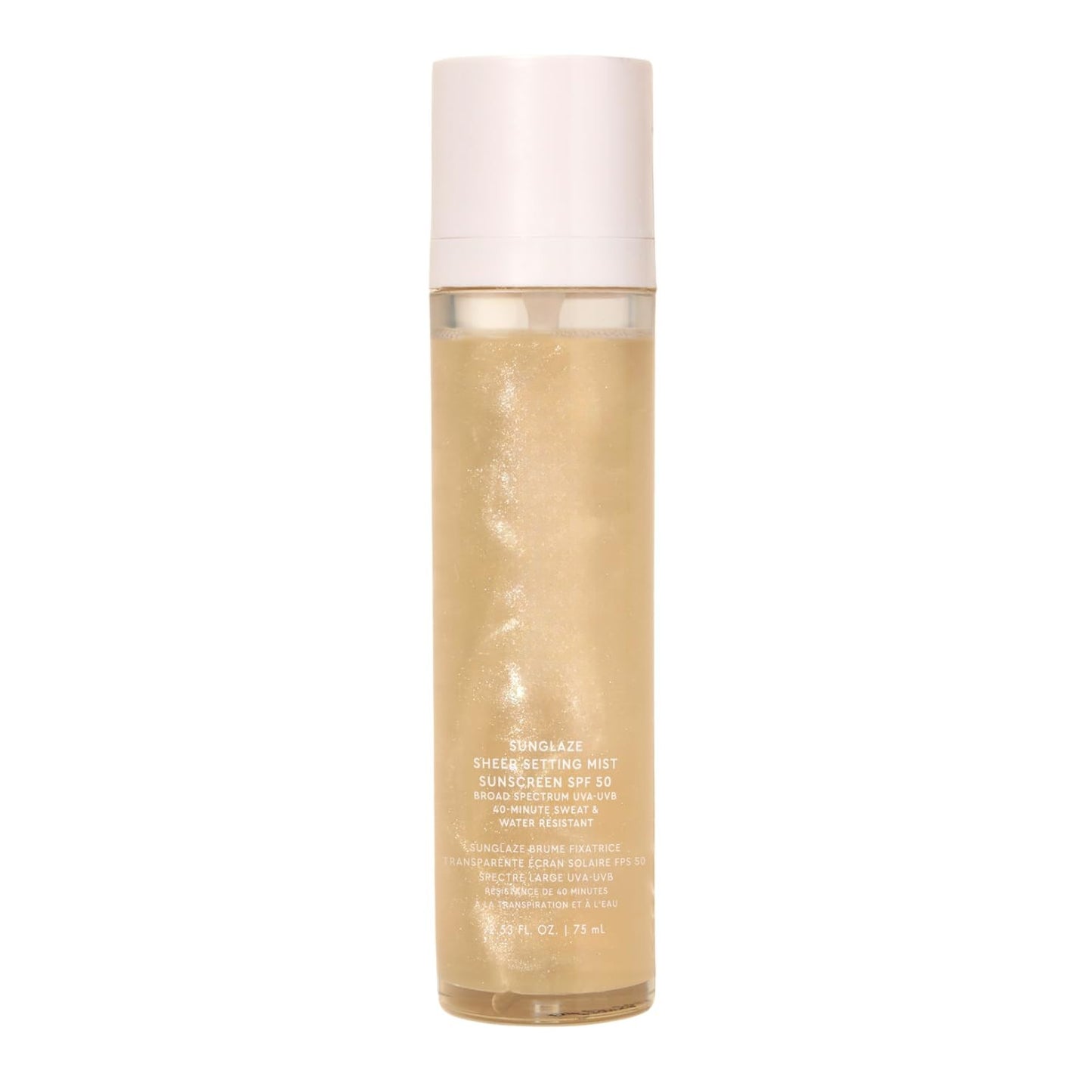 Sunglaze Sheer Setting Mist SPF 50 – Makeup Setting Spray, 2.5 oz