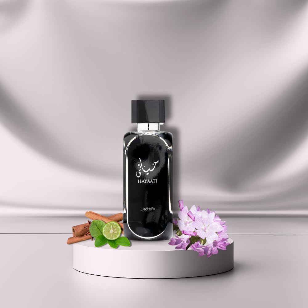 Lattafa Hayaati Eau de Parfum Spray – Unisex Fragrance, 3.4 oz