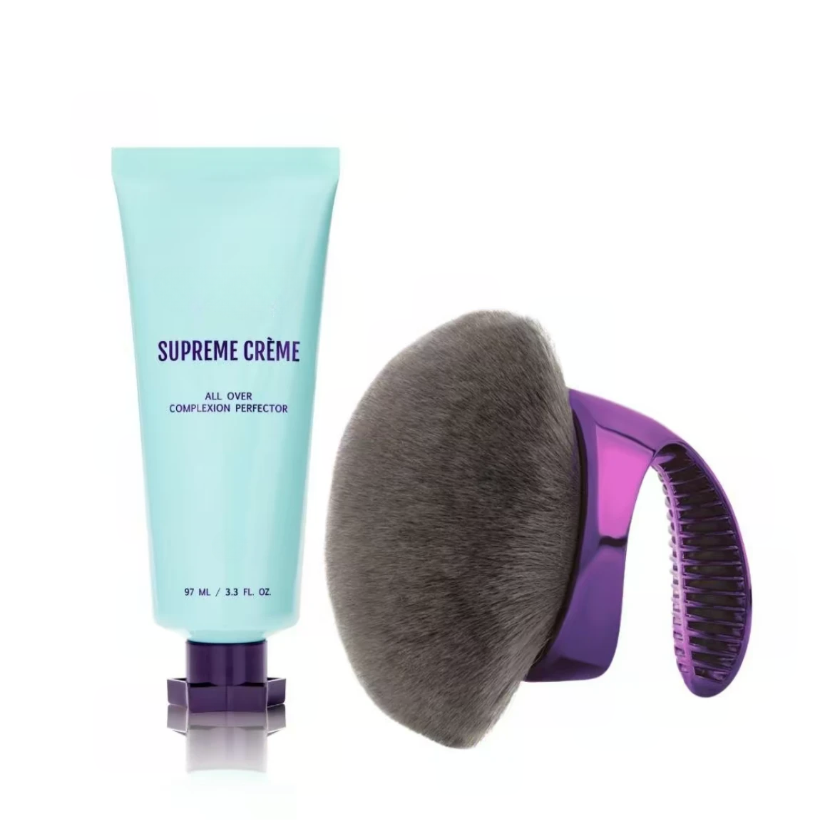 Supreme Crème 3.3oz + XL Brush – Foundation & Concealer Set