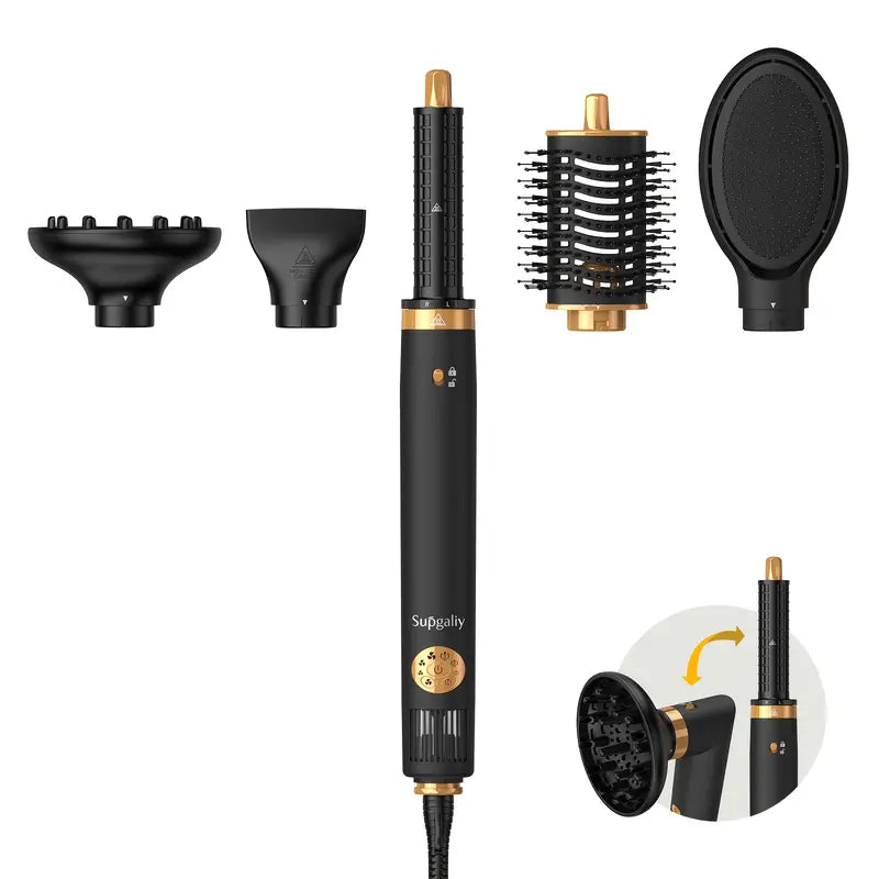 5-in-1 High-Speed Hair Dryer & Styler Set for All Hair Types