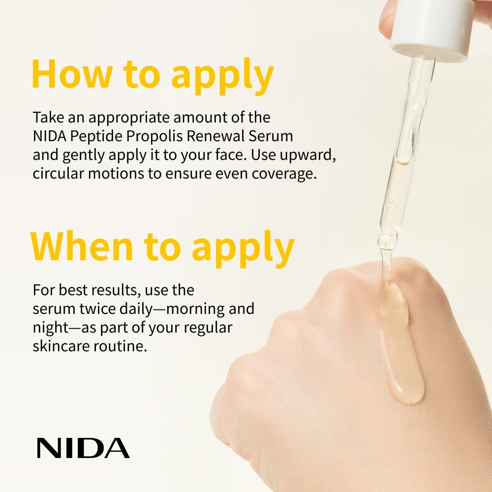 NIDA Peptide Propolis Renewal Serum – Firming Care, 50ml