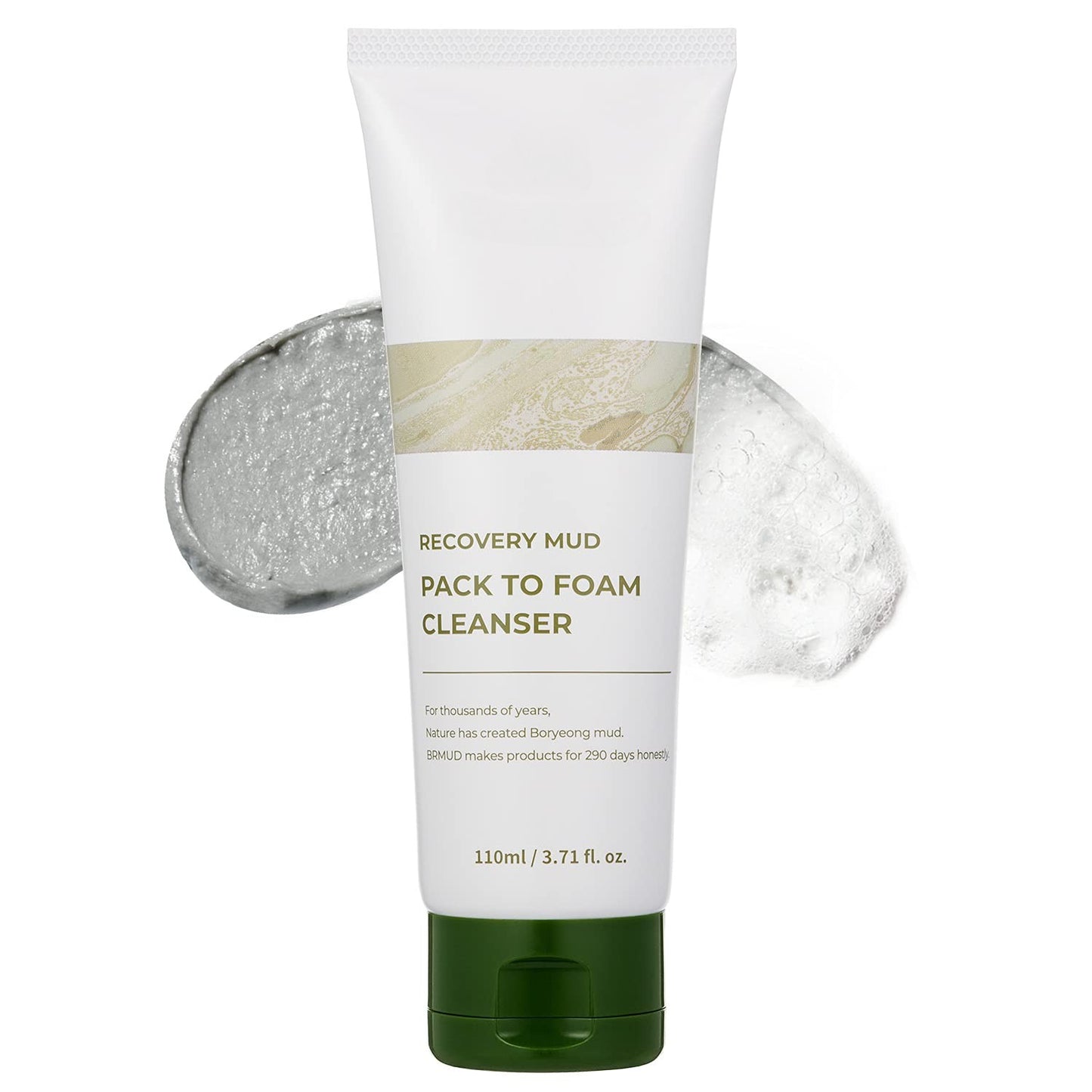 Relief Mud Mask – Hydrating Pore Cleanser for Face & Body, 3.7 oz