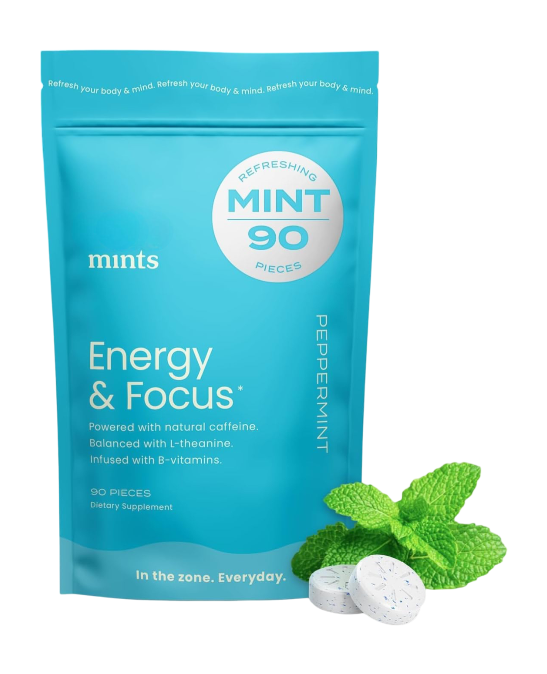 Energy & Focus Gum & Mints – Boost Clarity & Freshen Breath