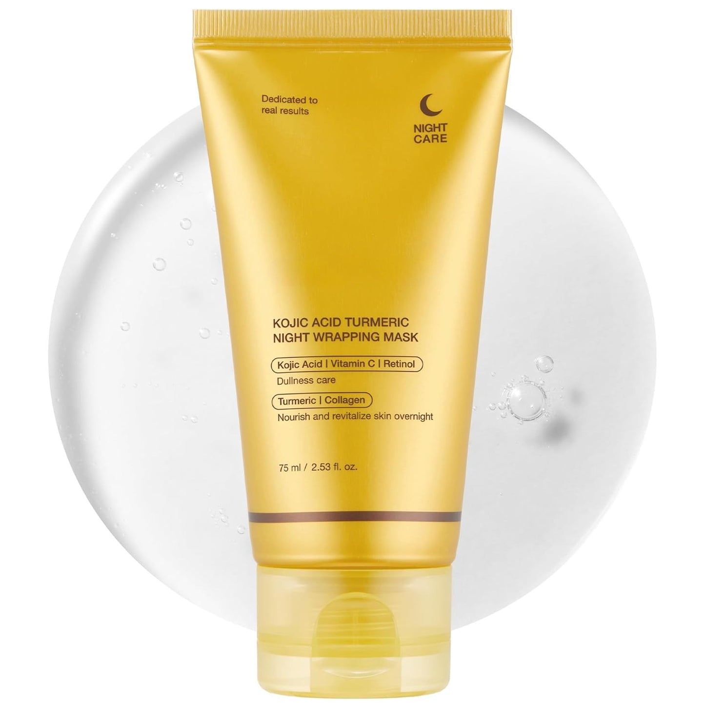 Kojic Acid Turmeric Overnight Peel Off Mask – Korean Skincare
