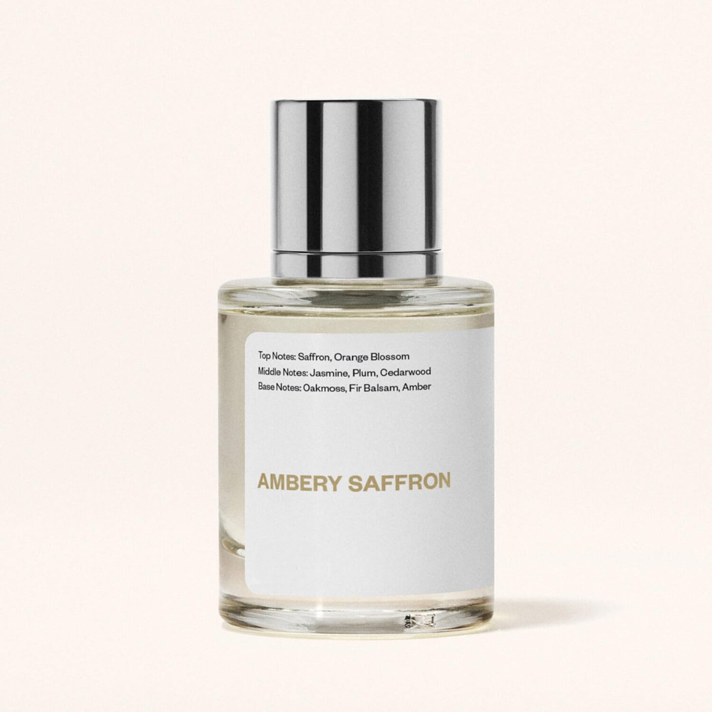 Ambery Saffron 1.7 Fl Oz (50ml) - Eau de Parfum - Inspired by Baccarat Rouge 540 - Vegan, Unisex Perfume Spray