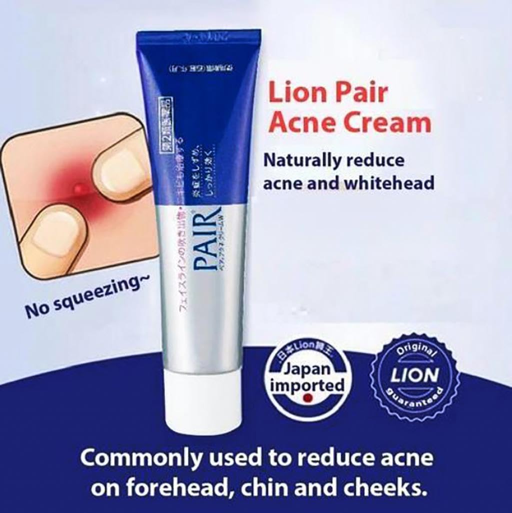 Lion PAIR Acne Cream W – Blemish & Redness Relief, 24g