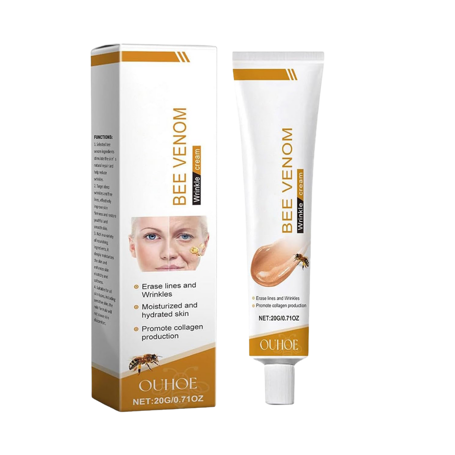 Bee Venom Wrinkle Cream – Firming & Lifting Moisturizer