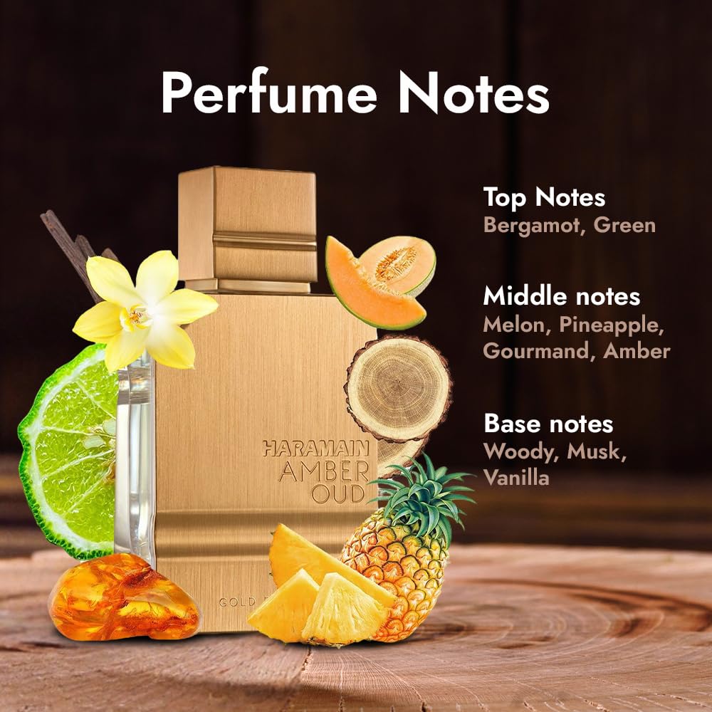 Al Haramain Amber Oud Gold Edition Eau de Parfum – Unisex, 60ml (2oz)