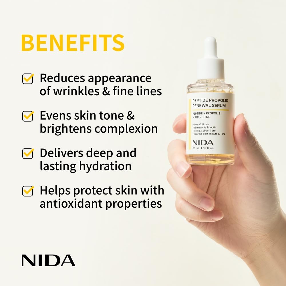 NIDA Peptide Propolis Renewal Serum – Firming Care, 50ml