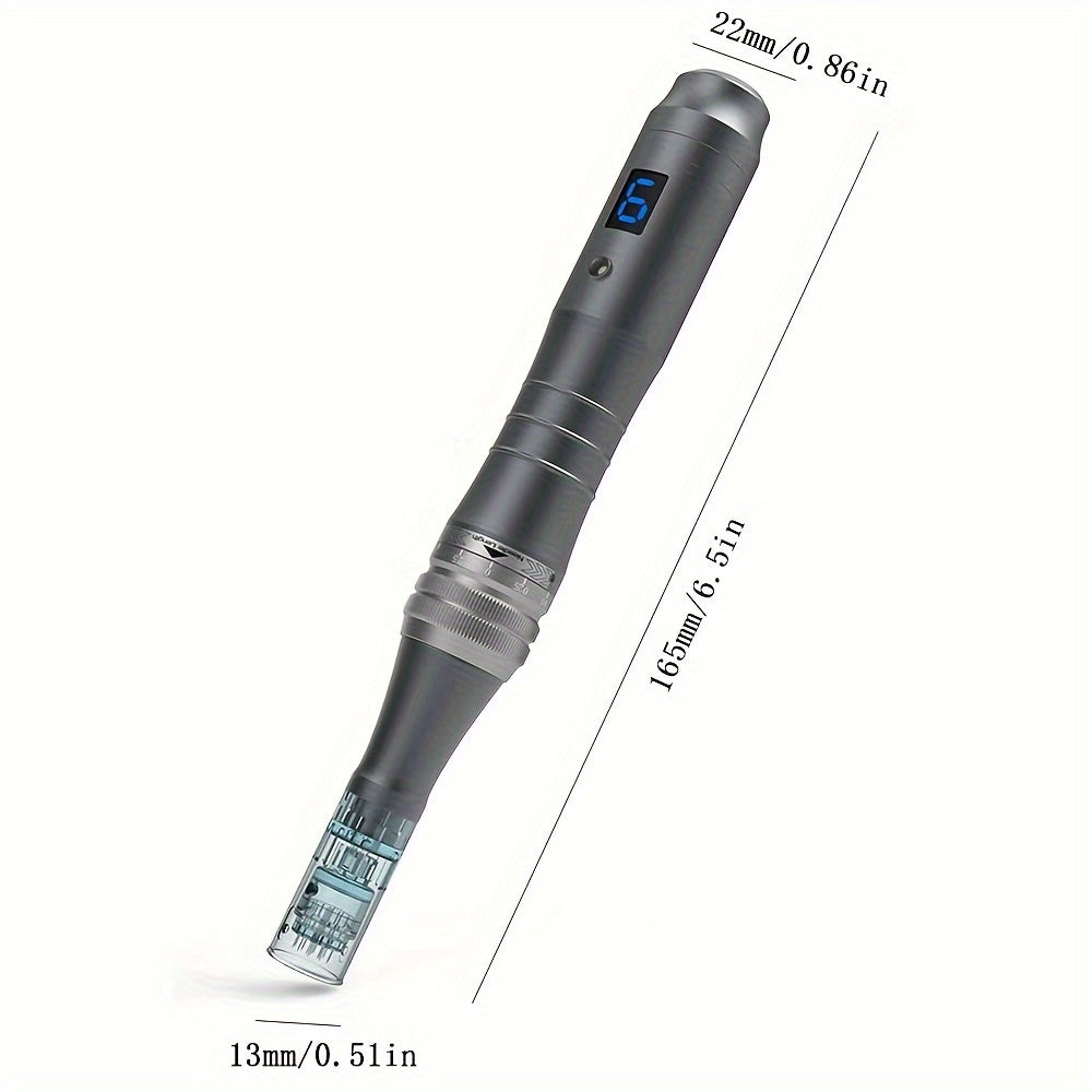Dr. Pen M8 Professional Microneedling Pen Kit – Skin Care Tool with 30 Replacement Cartridges for Facial Rejuvenation