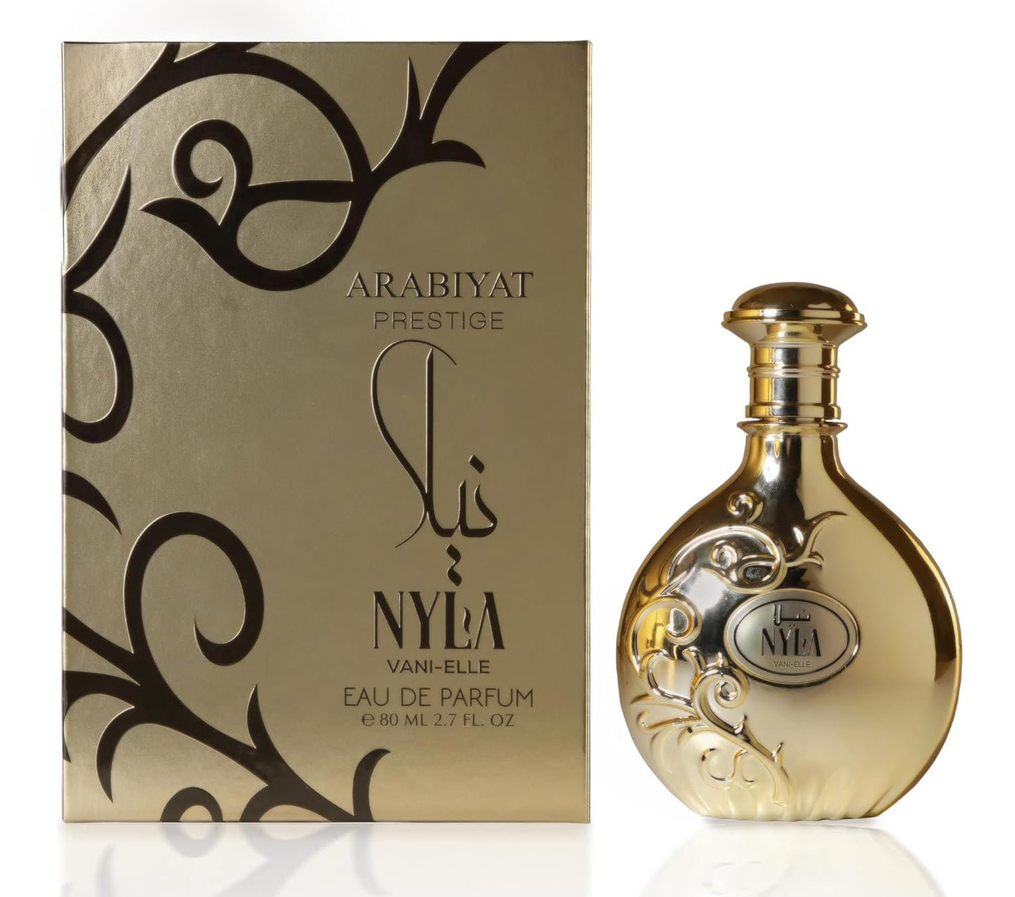 Nyla Vani-Elle Eau de Parfum – Unisex Vanilla Scent, 2.7oz