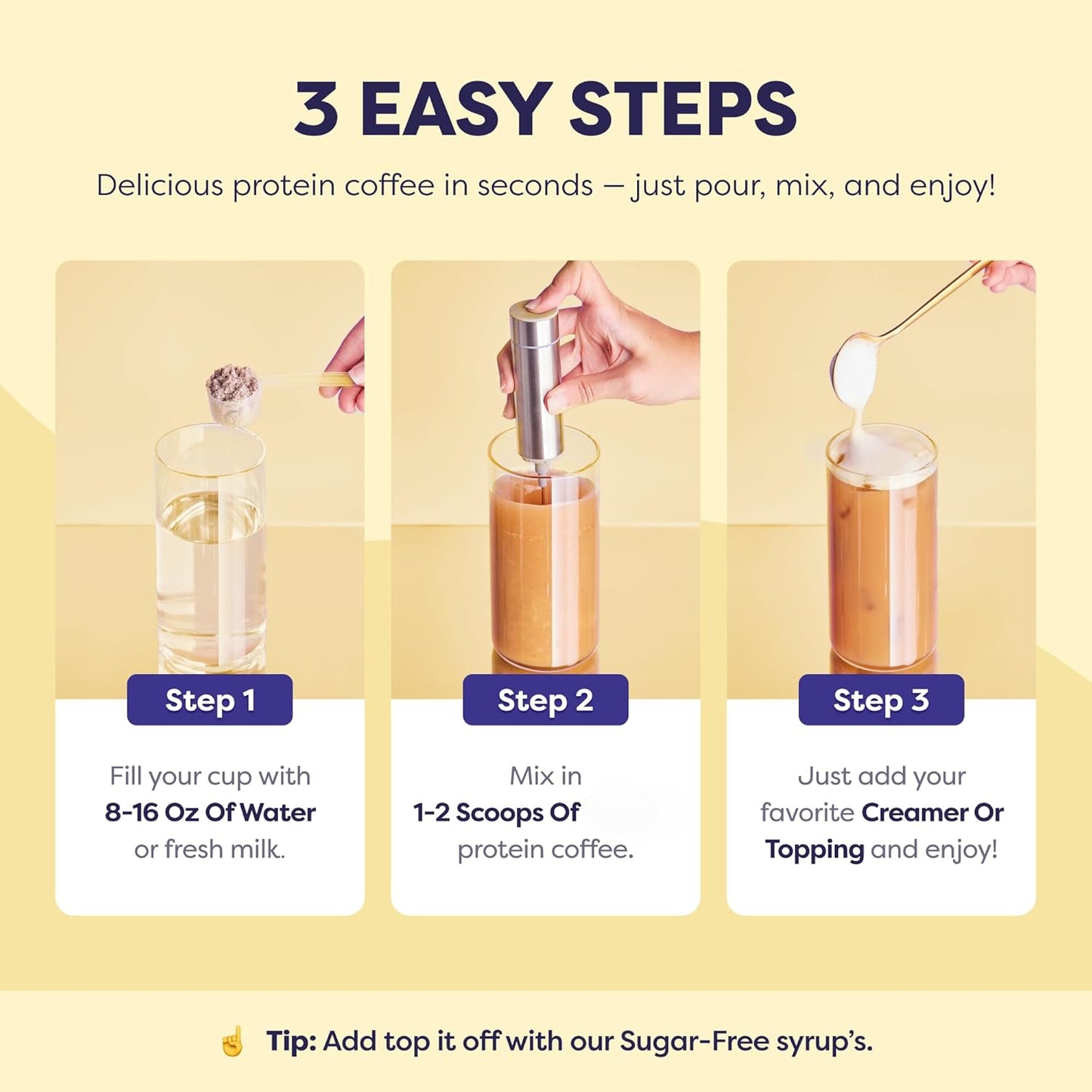 Original Protein Iced Coffee – Whey Cold Brew, 20 Servings