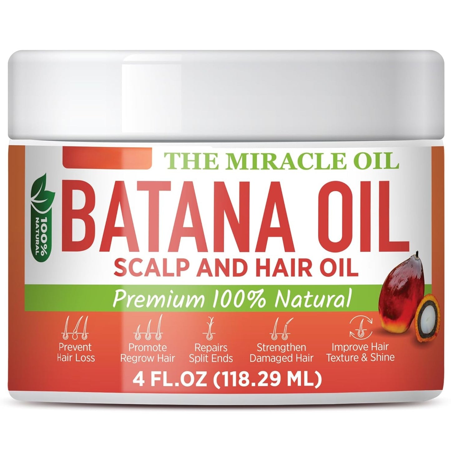 Batana Oil from Honduras – Moisturizing Hair & Scalp Oil