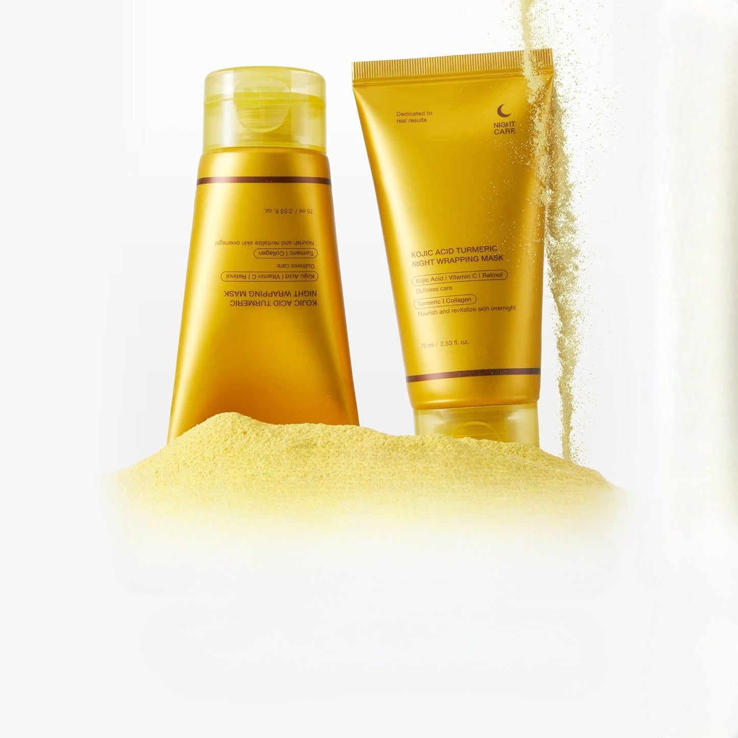 Kojic Acid Turmeric Overnight Peel Off Mask – Korean Skincare
