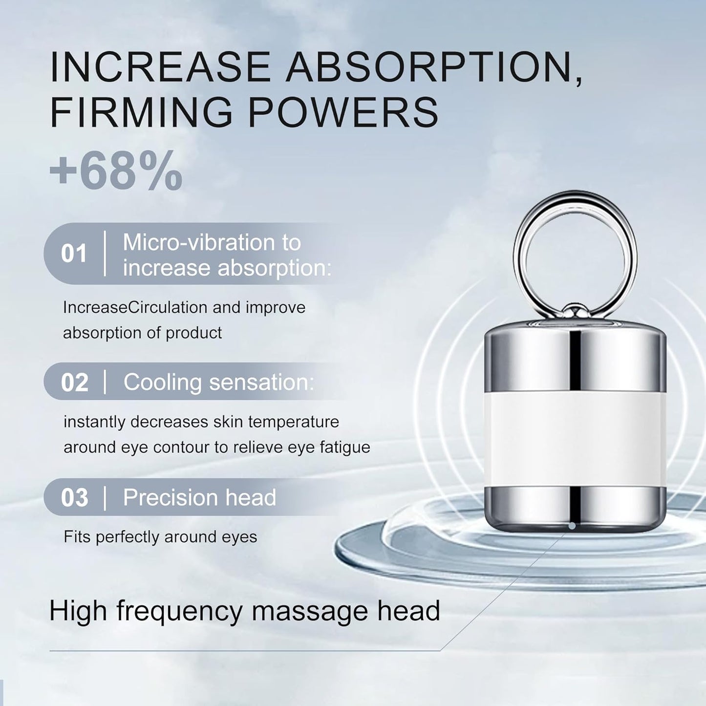 Electric Massage Eye Cream – Dark Circles & Fine Lines Care