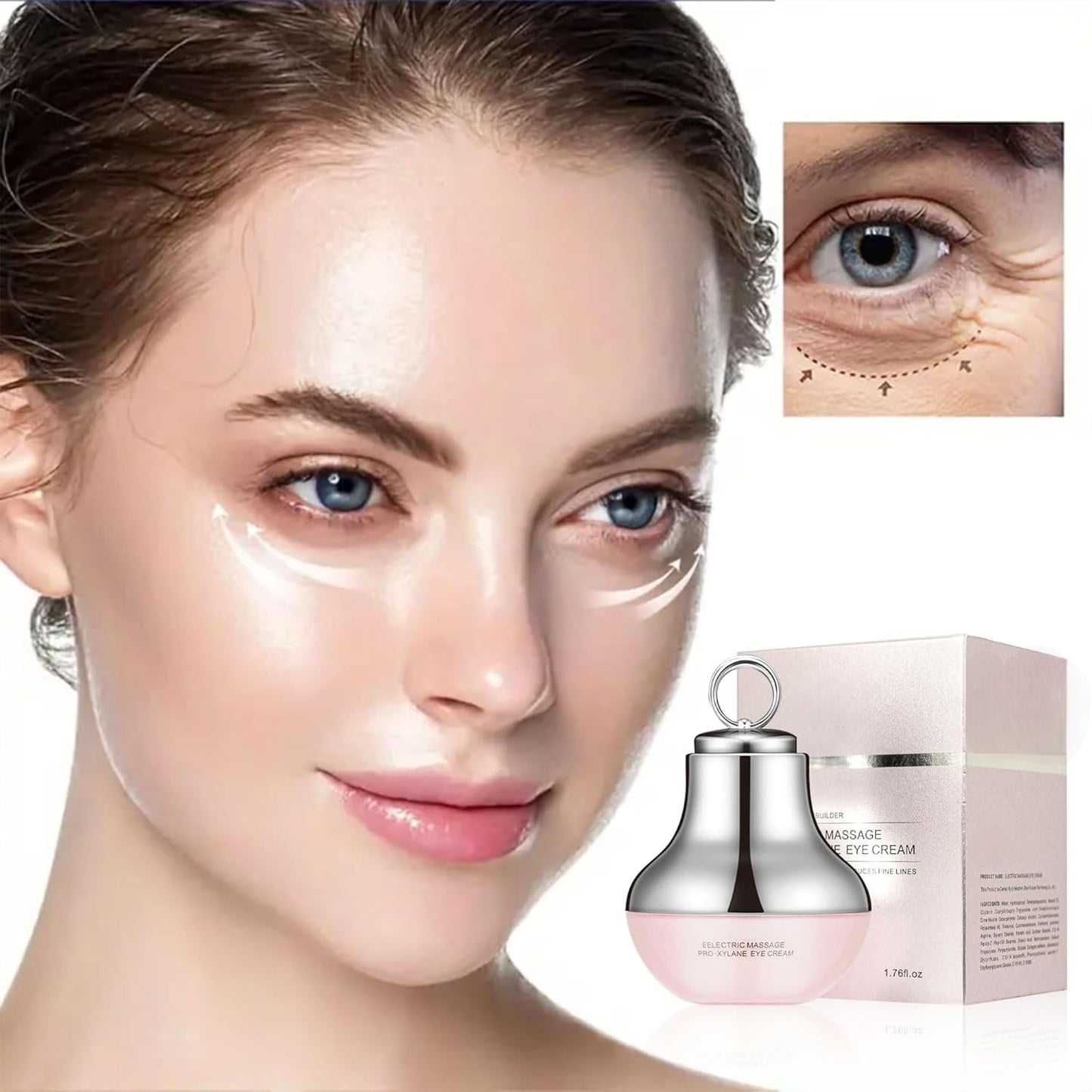 Electric Massage Eye Cream – Dark Circles & Fine Lines Care