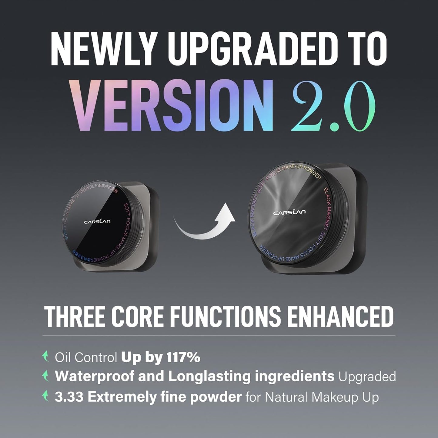 Carslan 2.0 Black Magnet Soft Focus Setting Powder