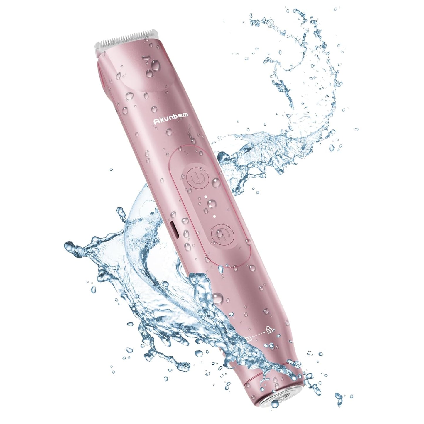 Akunbem 2-in-1 Electric Shaver & Bikini Trimmer