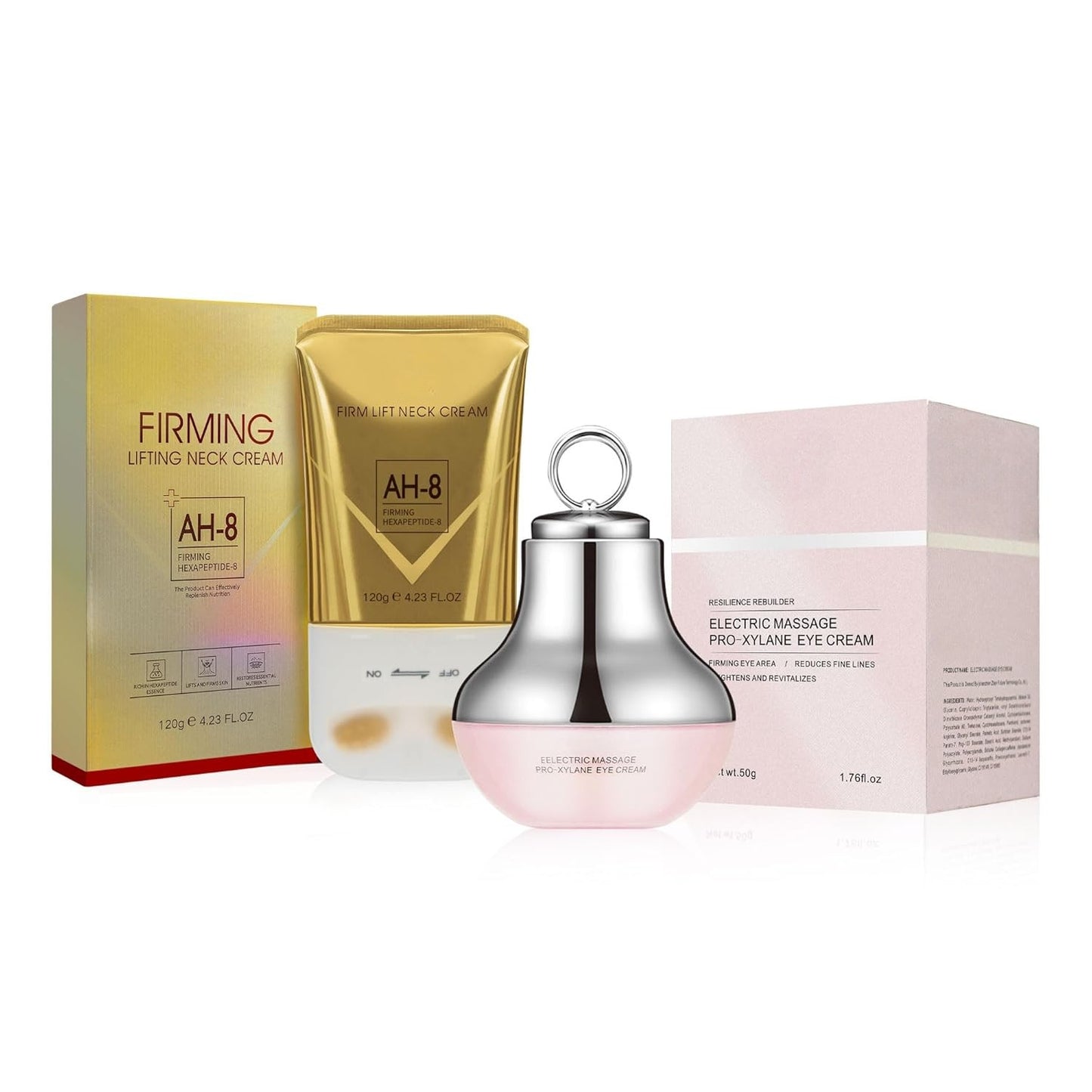 Neck-Eye Care Tightening & Revitalizing Set – Moisturizing Duo
