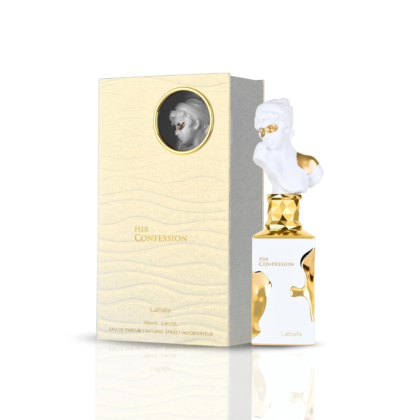 Lattafa Her Confession Eau de Parfum – Vanilla & Floral, 100ml