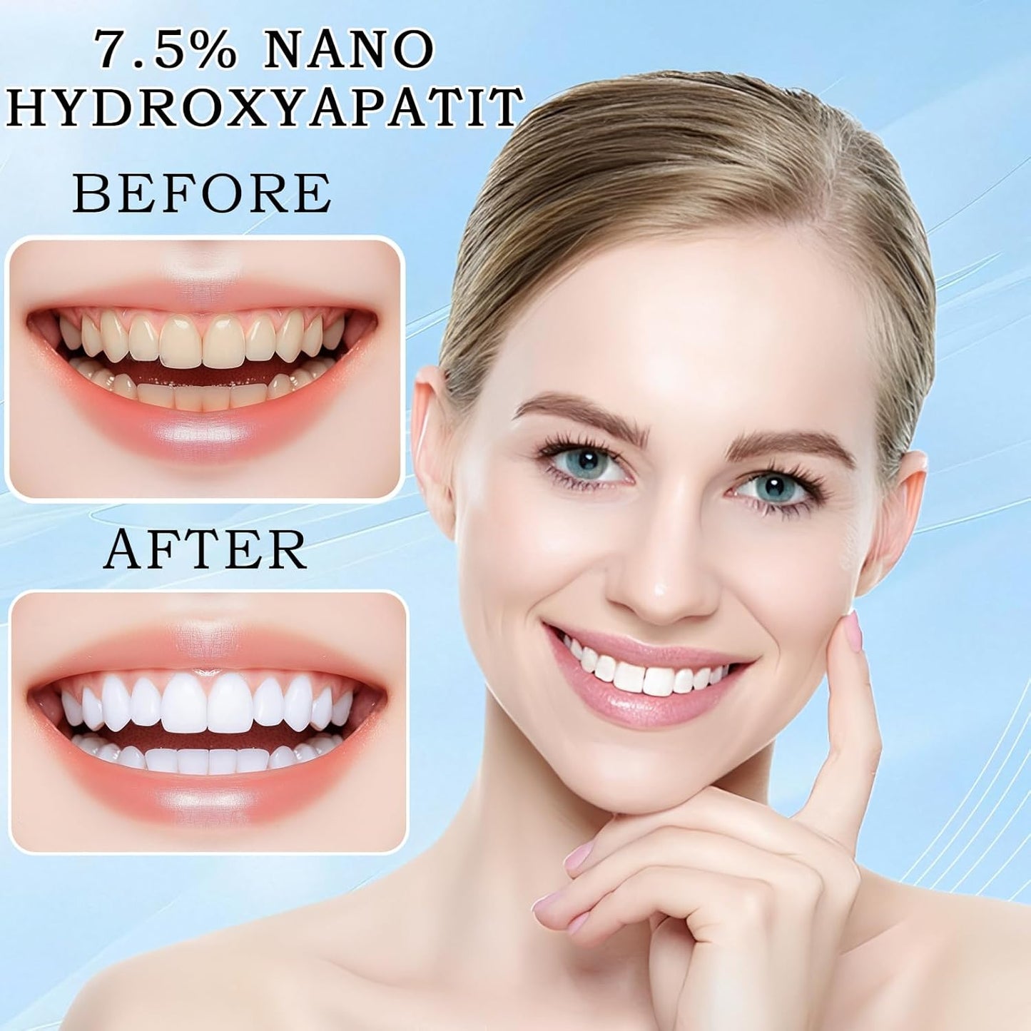 Hydroxyapatite Toothpaste – Fluoride-Free, 4.23 oz