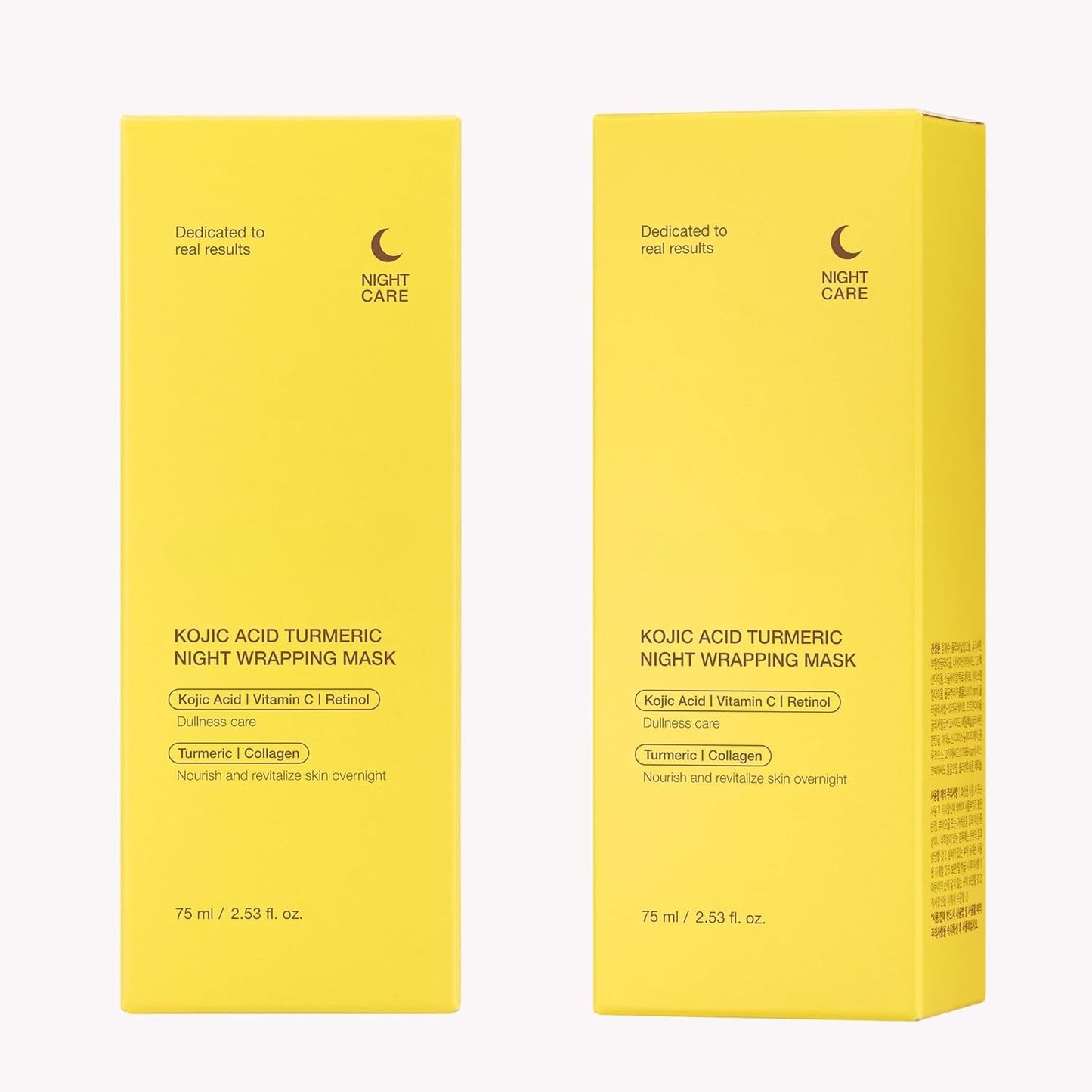 Kojic Acid Turmeric Overnight Peel Off Mask – Korean Skincare
