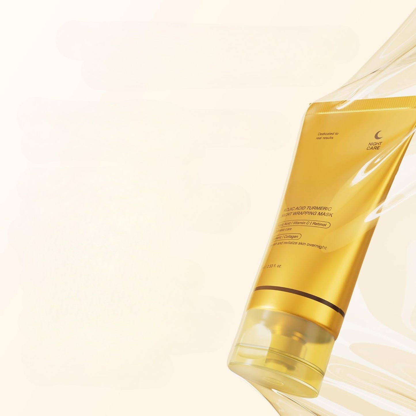 Kojic Acid Turmeric Overnight Peel Off Mask – Korean Skincare